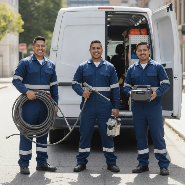 Desentupimentos equipe em Rio Pequeno